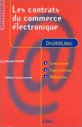 Couverture du produit · Les Contrats du commerce électronique (ancienne édition)