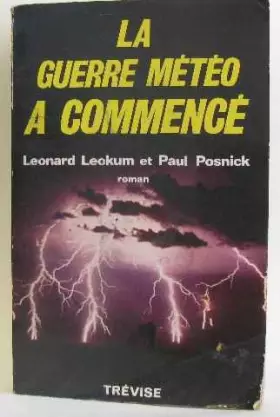 Couverture du produit · La Guerre météo a commencé