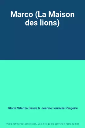 Couverture du produit · Marco (La Maison des lions)