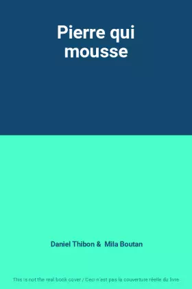 Couverture du produit · Pierre qui mousse