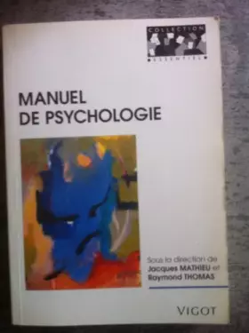 Couverture du produit · Manuel de psychologie
