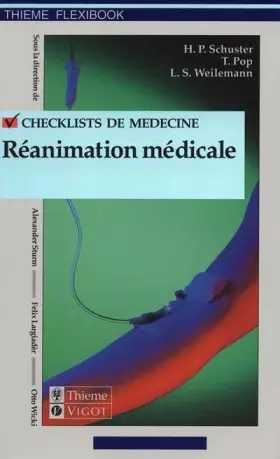 Couverture du produit · Check-lists en réanimation médicale