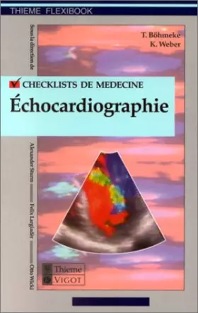 Couverture du produit · Check-lists en échocardiographie