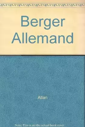 Couverture du produit · Berger Allemand