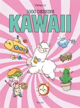 Couverture du produit · 1000 dessins Kawaii