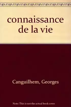 Couverture du produit · La Connaissance de la vie