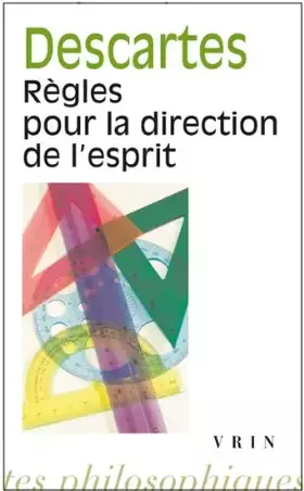 Couverture du produit · Règles pour la direction de l'esprit