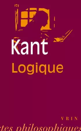 Couverture du produit · Logique