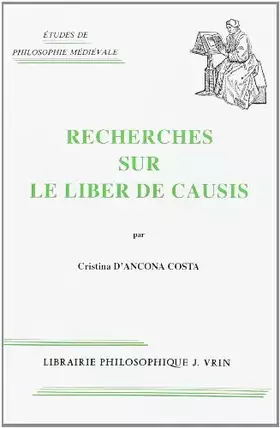 Couverture du produit · Recherches sur le Liber de causis