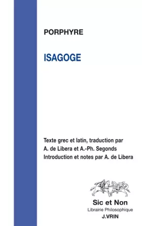 Couverture du produit · Isagoge