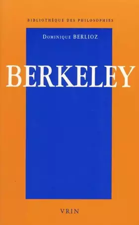 Couverture du produit · Berkeley. un nominalisme realiste