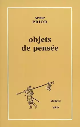Couverture du produit · Objets de pensée