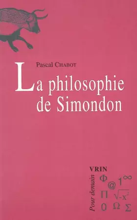 Couverture du produit · La philosophie de Simondon