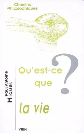 Couverture du produit · Qu'est-ce que la vie?