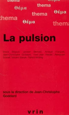 Couverture du produit · La pulsion