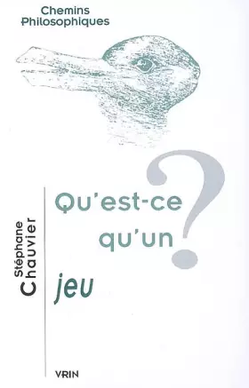 Couverture du produit · Qu'est-ce qu'un jeu ?