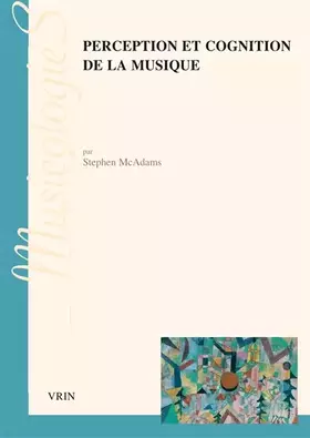 Couverture du produit · Perception et cognition de la musique