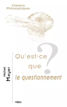Couverture du produit · Qu'est-ce que le questionnement?