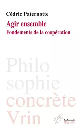 Couverture du produit · Agir ensemble: Fondements de la coopération