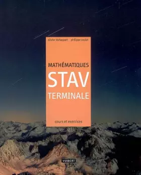 Couverture du produit · Mathématiques STAV Terminale : cours et exercises