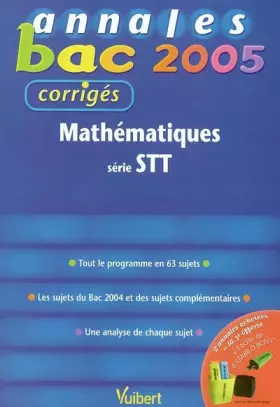 Couverture du produit · Mathématiques série STT : Corrigés