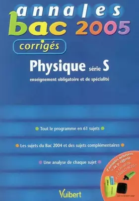 Couverture du produit · Physique bac série S : Corrigés