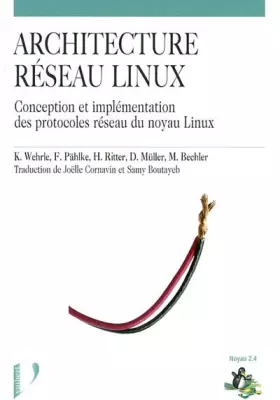 Couverture du produit · Architecture réseau Linux