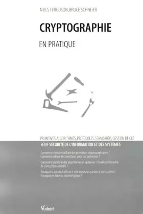 Couverture du produit · Cryptographie : Sécurité de l'information et des systèmes