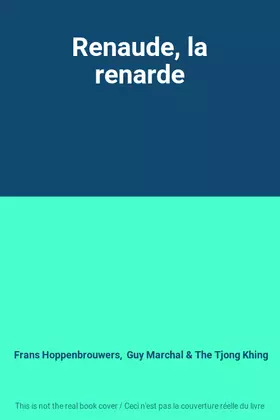 Couverture du produit · Renaude, la renarde