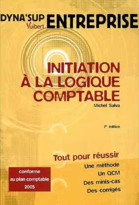 Couverture du produit · Initiation à la logique comptable