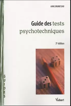 Couverture du produit · Guide des tests psychotechniques