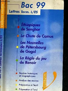Couverture du produit · Studio 1999, lettres terminales L/ES