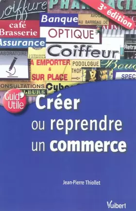 Couverture du produit · Créer ou reprendre un commerce