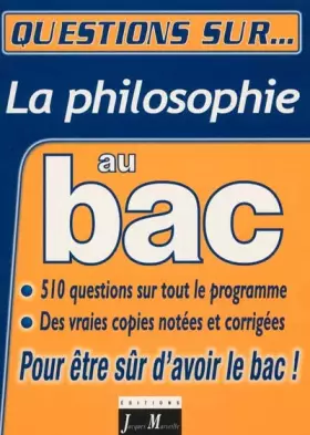 Couverture du produit · La Philosophie Au Bac