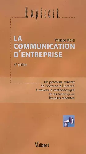 Couverture du produit · La communication d'entreprise