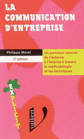 Couverture du produit · La communication d'entreprise. 2ème édition
