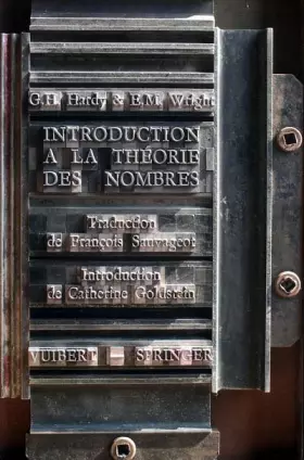 Couverture du produit · Introduction à la théorie des nombres