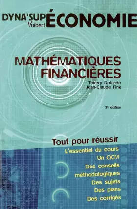 Couverture du produit · Mathématiques financières
