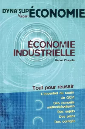Couverture du produit · Économie industrielle