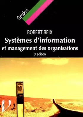 Couverture du produit · Systèmes d'information et management des organisations