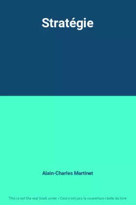 Couverture du produit · Stratégie