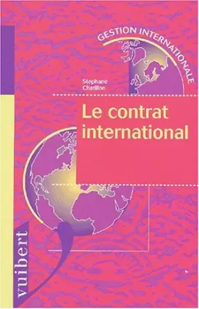 Couverture du produit · Le contrat international