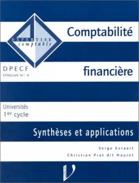Couverture du produit · COMPTABILITE FINANCIERE. Synthèses et applications