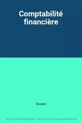 Couverture du produit · Comptabilité financière