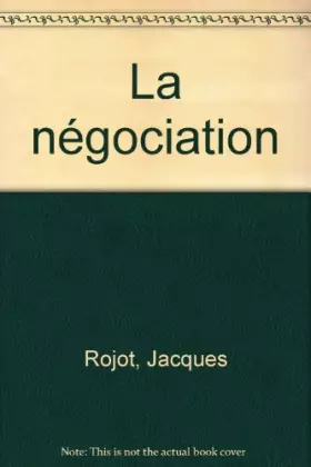 Couverture du produit · La négociation