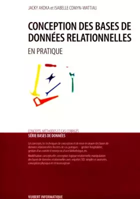 Couverture du produit · Conception des bases de données relationnelles. En pratique