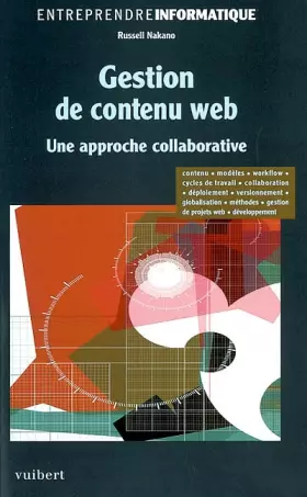 Couverture du produit · Gestion de contenu Web. Une approche collaborative
