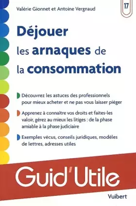 Couverture du produit · Déjouer les arnaques de la consommation