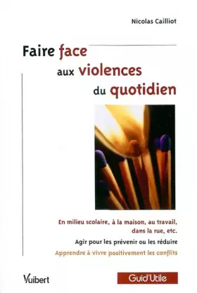Couverture du produit · Faire face aux violences du quotidien