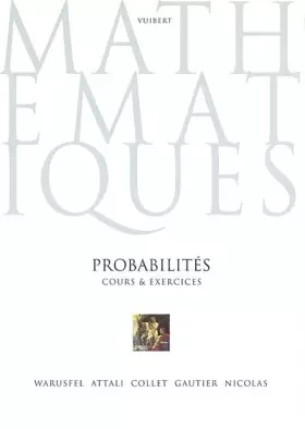 Couverture du produit · Probabilités. Cours & exercices